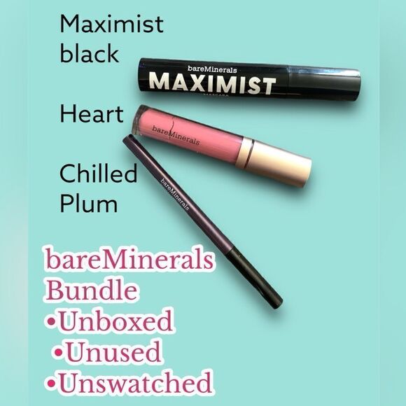 bareMinerals Makeup Bundle Full Sizes - Picture 1 of 7